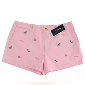 NWT Polo Ralph Lauren pink print Cotton shorts